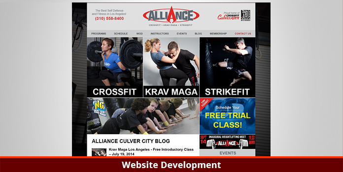 Krav Maga Alliance - Website Development