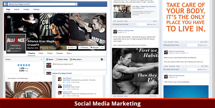 Krav Maga Alliance - Social Media Marketing - Facebook