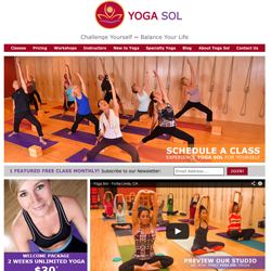 Yoga Sol Studio - Yoga Studio Marketing in Yorba Linda, CA