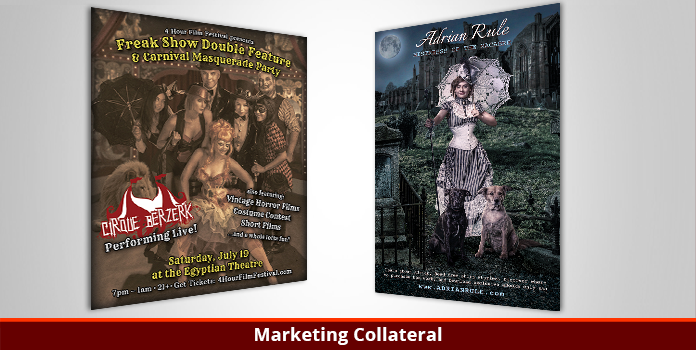 Rule Entertainment - Marketing Collateral
