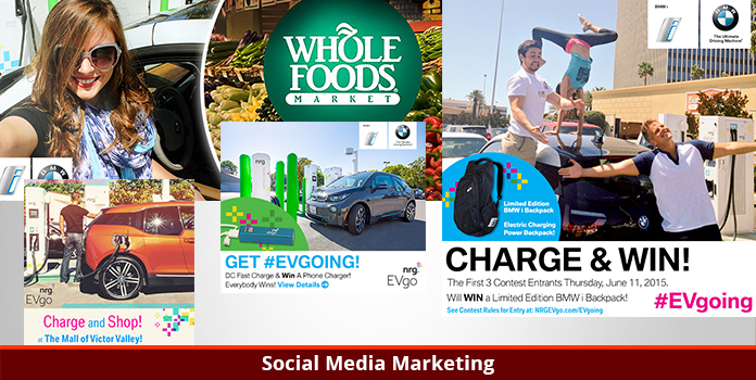EVgo - BMW i3 Campaign - Social Media Marketing