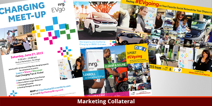 EVgo - BMW i3 Campaign - Marketing Collateral
